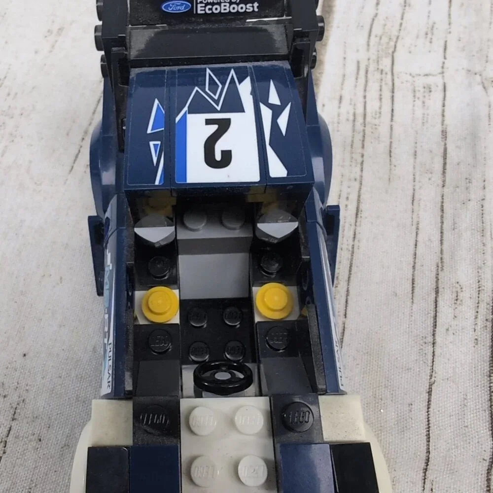 LEGO Speed Champions Ford Fiesta M-Sport WRC model, set number 75885